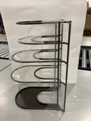 CUISINEL SMART DESIGN HEAVY DUTY 5-TIER PAN RACK ORGANIZER 10X 15.4IN - BRONZE - Like New