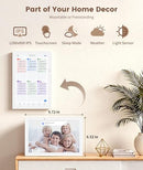 RINGCO 10.1" DIGITAL CALENDAR SMART TOUCHSCREEN PLANNER YI10K2 - WHITE - Like New