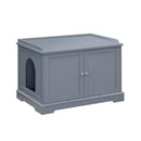 SWEETGO CORPORATION CAT LITTER BOX ENCLOSURE FURNITURE,SG1091GY - GRAY - Like New