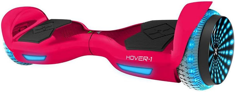 Hover-1 I-200 Hoverboard with Built-in Bluetooth Speaker LED Headlights - Pink Like New