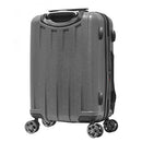OLYMPIA U.S.A SIDEWINDER 21" CARRY ON LUGGAGE EXPANDABLE HARDSIDE - GRAY - Brand New