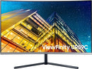 SAMSUNG 32" UR59 Series ViewFinity 4K UHD Monitor Curved LU32R590CWNXZA - BLACK Like New