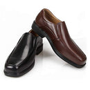 La Milano Men's Oxfords Classic Modern Round Captoe Shoes, W-1-brown, 13 X-Wide - Like New