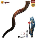 PROSHOFAR Shofar Set, Natural Kudu Horn Shofar - B07ZJLH887 - Brand New