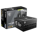 MSI MAG 850W 80 PLUS GOLD ATX 3.1 PCIE 5.0 READY 12VHPWR MPG-A850GL- BLACK - Like New