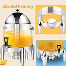 3 Gallon Beverage Dispenser With Spigot, B0CB5R3QF6 - Transparent PC - Brand New