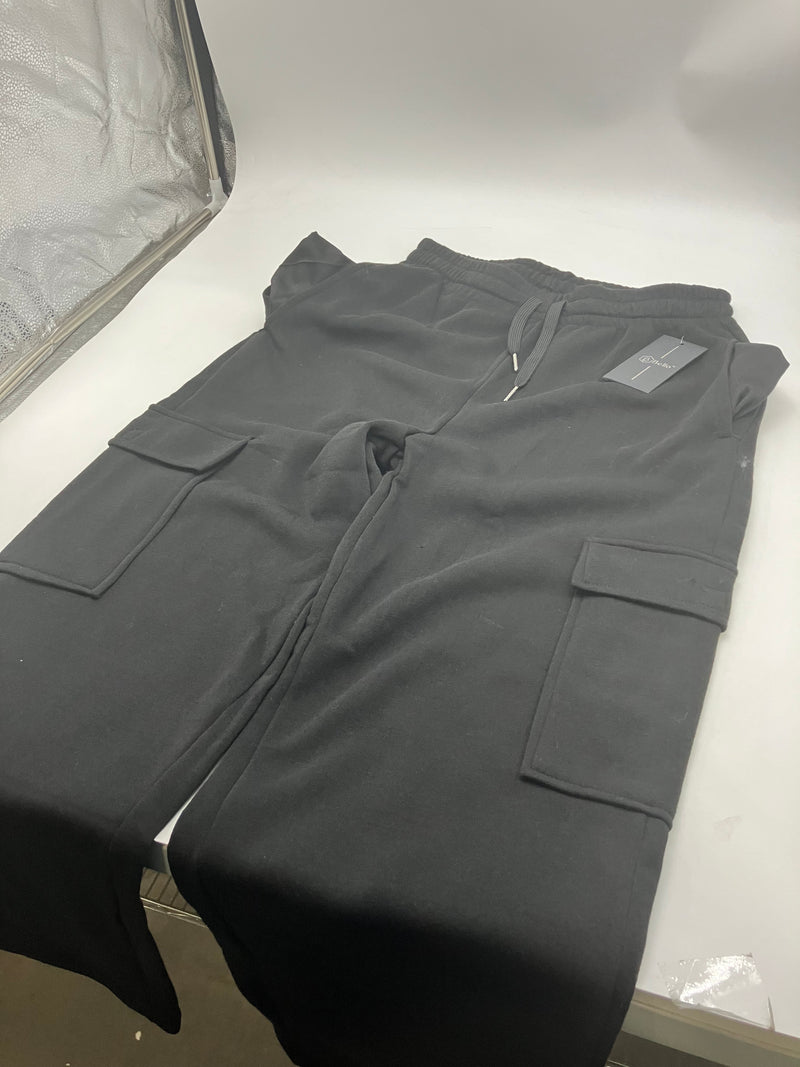 BELLO WOMEN'S SWEATPANTS - SIZE: WOMEN M/L - BLACK - Brand New