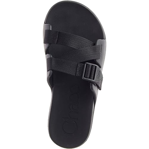 JCH107089 CHACO MEN'S CHILLOS SLIDE - SIZE: MEN 9 - BLACK - Scratch & Dent