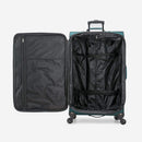 U.S. Traveler Aviron Bay Expandable Softside Spinner Wheels 3 Piece Luggage-TEAL - Like New