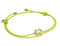 MARC JACOBS BOLT FRIENDSHIP STRETCH BRACELET - TOUCAN GREEN - Brand New