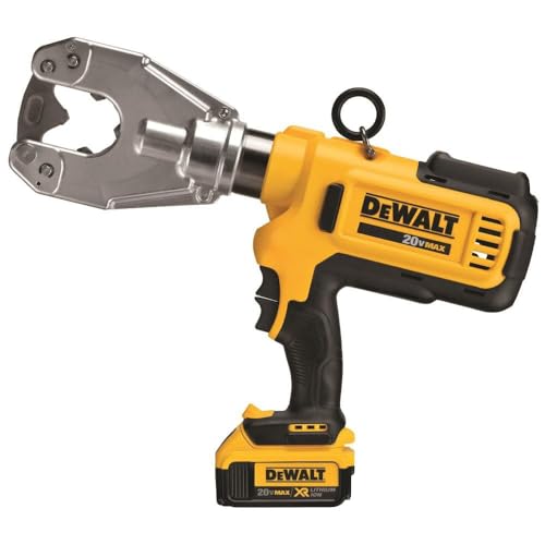 DEWALT CABLE CRIMPING TOOL DIELESS, DCE350M2 - BLACK/YELLOW - Like New