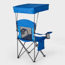 EMBARK™ MESH CANOPY CAMP CHAIR PORTABLE OUTDOOR SEAT UV PROTECTION - BLUE - Like New