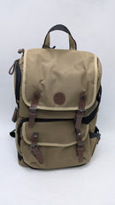 GOgroove Camera Backpack for DSLR/Mirrorless Photography w/15.6"Laptop,Tan/Brown - Brand New