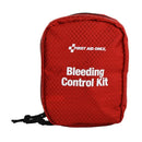 FIRST AID ONLY BLEEDING CONTROL KIT 14PCS 5.5X7.5" 91136 - RED - Brand New
