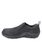 MERRELL MEN'S JUNGLE MOC LEATHER COMP TOE WORK SHOE SIZE: MEN 9W BLACK - Like New