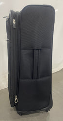SAMSONITE LUGGAGE 26" EXPANDABLE UPRIGHT SUITER 4 WHEELS 27X18X10 - BLACK - Like New