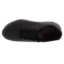 200054 Skechers Men's Work Uno SR Sutal Lace Up Skech AIR Black Size 9.5 - Like New