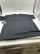 BLUE ICE STRETCH VNECK TSHIRT MENS - SIZE: MEN L - BLACK - Brand New