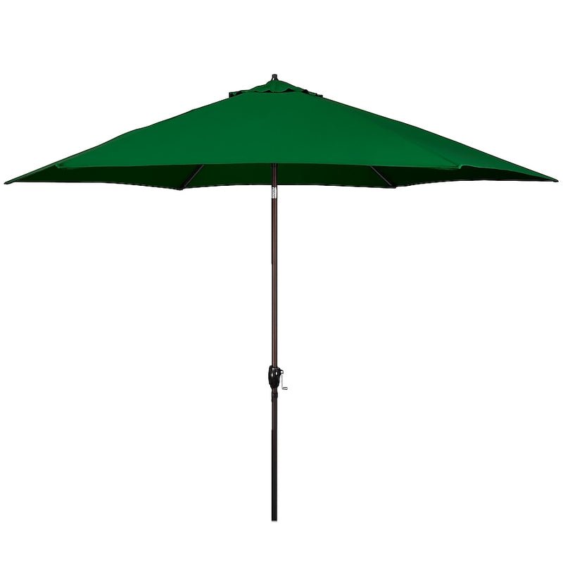 ASTELLA 11-FT ALUMINUM PUSH BUTTON TILT MARKET PATIO UMBRELLA -HUNTER GREEN - Like New