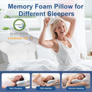 KKN CERVICAL NECK PILLOW PILLOWS FOR NECK AND SHOULDER PAIN LIGHTWHITE - WHITE - Like New
