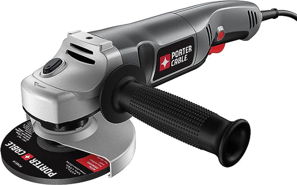 PORTER-CABLE Angle Grinder Tool 4-1/2-Inch 7.5-Amp PC750AG - GRAY/BLACK Like New