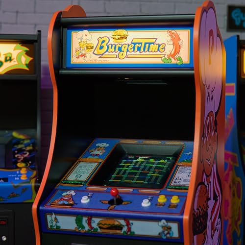 QUARTER ARCADES BURGER TIME COLLECTOR'S EDITION MINI ARCADE BY NUMSKULL -BURGER - Like New