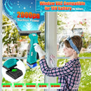 Uniqwamo Window Vacuum Squeegee Cordless Compatible Makita 18V Battery - BLUE - Like New