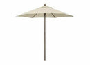 California Umbrella Astella MOW906202-P22 9' Market Umbrella – Beige/Wood Grain - Like New