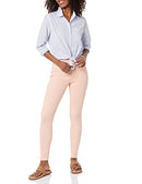 AMAZON ESSENTIALS WOMEN'S MID-RISE STRETCH PULL-ON JEGGING, SIZE: 8 SHORT, CORAL - Brand New