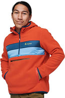 Cotopaxi Teca Fleece Hooded Half-Zip Jacket - Men's Red Hot - Brand New