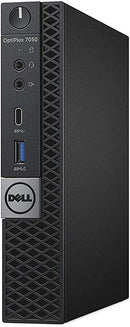 Dell Optiplex 7050 Micro Form Factor i7-6700T 16GB 256GB SSD - BLACK - Like New