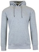GALAXY BY HARVIC PULLOVER FLEECE-LINED SWEATSHIRT HOODIE SIZE: 5XL HEATHER GRAY - Brand New