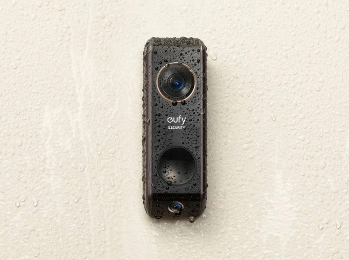 eufy Security S330 Video Doorbell (Wired) with Chime E8203 - BLACK/WHITE - Brand New