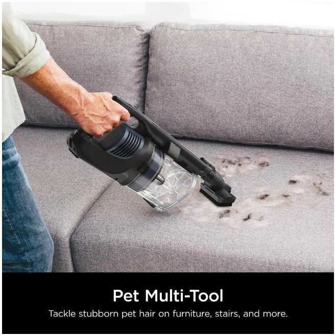 SHARK Pet Pro Bagless Cordless Stick Vacuum, Self Cleaning Brushroll - DARK BLUE - Like New