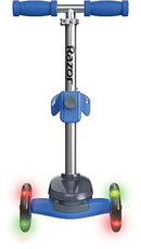Razor Rollie DLX 3-Wheel Light-Up Scooter Seated Stand-Up Riding Options - Brand New