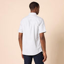 AEM20185FW22 AMAZON ESSENTIALS MEN'S STRETCH OXFORD SHIRT WITH POCKET XL - LGRY - Like New