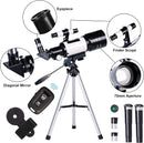 ToyerBee 70mm Aperture Refractor (15X-150X) Portable Travel - Scratch & Dent