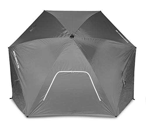 SPORT-BRELLA ULTRA SPF 50+ ANGLED SHADE CANOPY UMBRELLA - GRAY - Like New