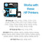 HP 67 BLACK INK CARTRIDGE WORKS WITH HP DESKJET 1255, 2700, 4100 SERIES - Brand New