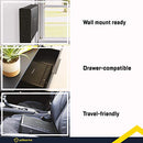 SafeArms Biometric Gun Safe 2 Handgun Safe Quick Access B08XQJDPQ2 - Black - Like New