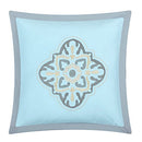 Chic Home BCS06714-AN Emily Comforter Set (20 Piece), King, Aqua Blue - Like New
