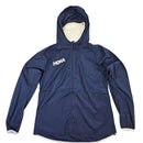 HOKA WOMENS FULL ZIP LIGHTWEIGHT WIND JACKET - SIZE: WOMEN M - OUTERSPACE - Brand New
