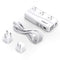 BESTEK UNIVERSAL TRAVEL ADAPTER 220V 110V VOLTAGE 6A 4-PORT USB ADAPTER - WHITE - Like New