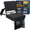 ALPCOUR FOLDING RECLINING STADIUM SEATS WITH BACK SUPPORT FOR BLEACHERS - BLACK - Like New