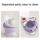 Toddler Potty, Gromast Baby Potty Training Toilet with Padded PU Seat - Purple - Brand New
