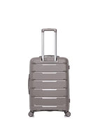 ROCKLAND PASADENA HARDSIDE SPINNER WHEEL LUGGAGE - SILVER Like New