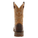 DB4442 DURANGO SADDLE UP WESTERN BOOT MEN'S SIZE 12 BEIGE/BROWN - Like New