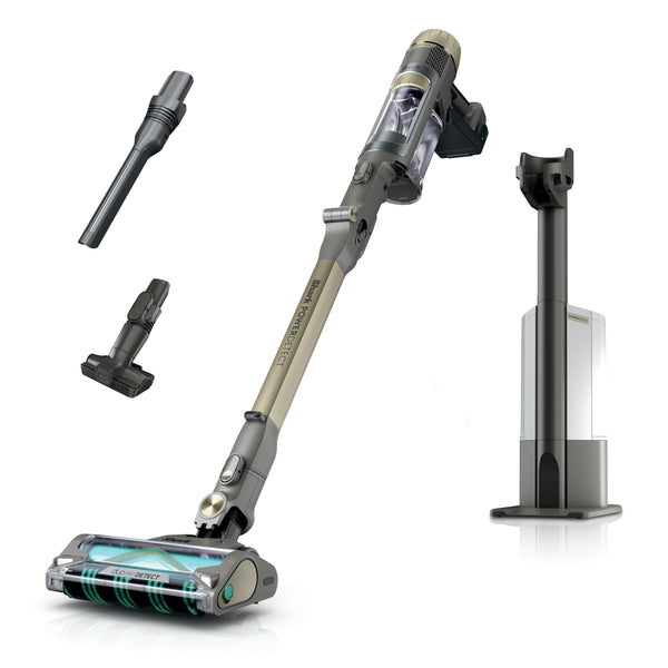 SHARK POWERDETECT PET PLUS CLEAN & EMPTY CORDLESS STICK VACUUM, DARK GRAY/BRONZE - Like New