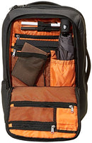 AMAZON BASICS SLIM CARRY ON LAPTOP TRAVEL OVERNIGHT BACKPACK - BLACK - Brand New