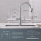 APPASO 3 IN 1 FAUCET WITH WATER FILTER - BRUSHED NICKEL - Like New